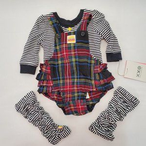 Harajuku Mini Plaid Gwen Stefani design Romper NWT